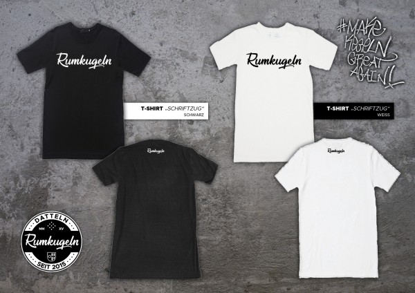 Shirt Rumkugeln Datteln Schriftzug