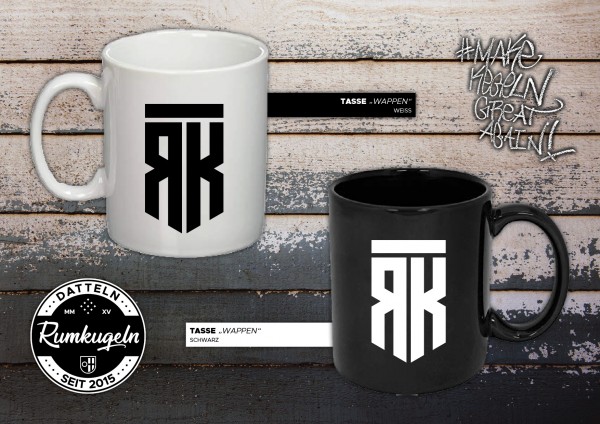 Tasse Rumkugeln Datteln Wappen